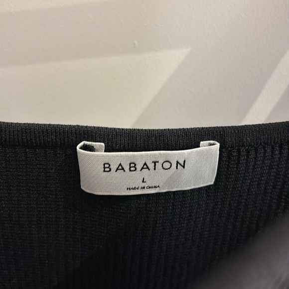 Babaton cropped ribbed top - Picture 2 of 2